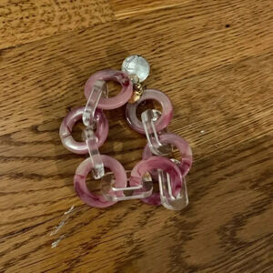 Nuee de Paris Yoko Bracelet in Pink and Clear